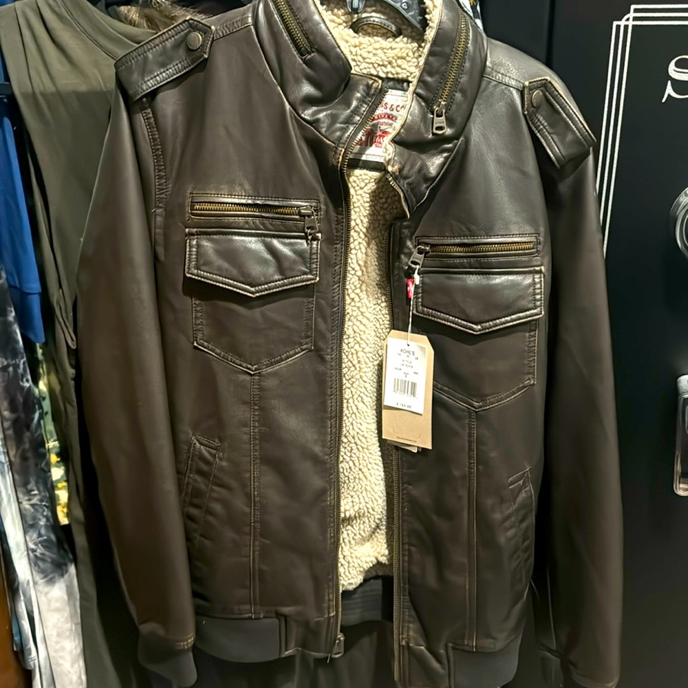 Levi’s Sherpa-Lined Jacket